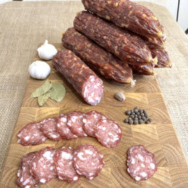Салямі Наполі, Salame Napoli, сиров'ялена та копчена